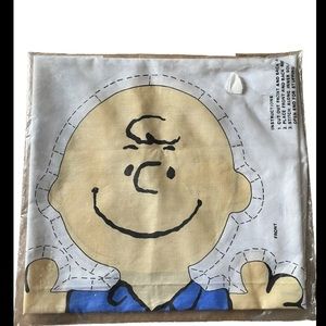 Charlie Brown 1950 Cut Out Pattern For Stuffed Doll Make Your Own Plush